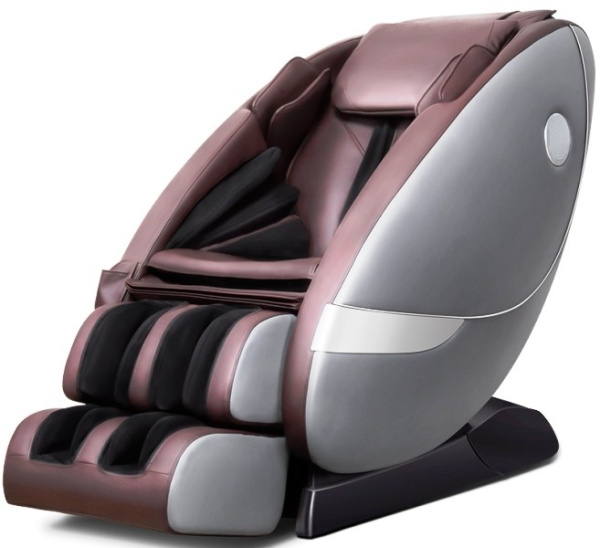 Массажное кресло Le er kang Lek998t Коричневый