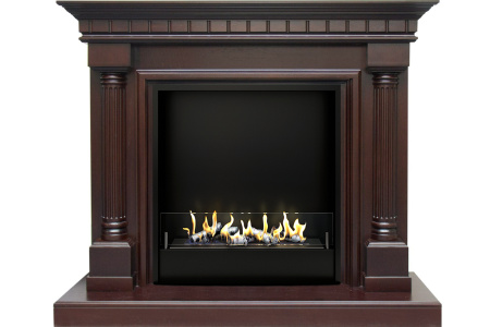 Биокамин в портале Firezo Dallas Темный дуб