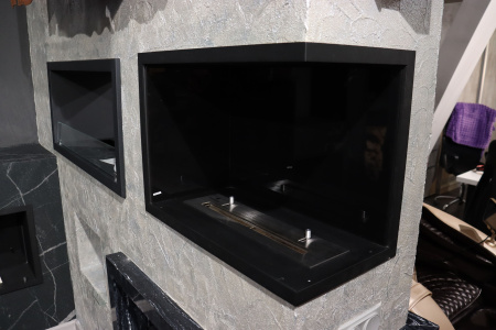 Угловой встраиваемый биокамин Firezo L'angolo Sinistro 1600