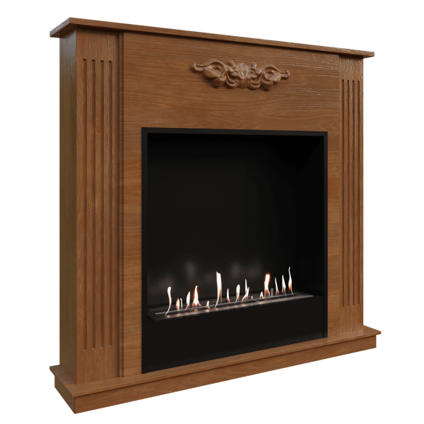 Биокамин в портале Firezo Lumsden, Дуб антик